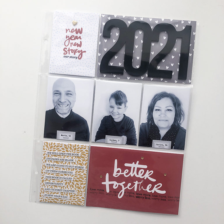 Project Life&reg; 2021 | Title Page