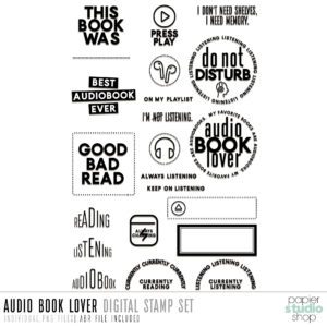 Making Of | Audio Book Lover Mini Book