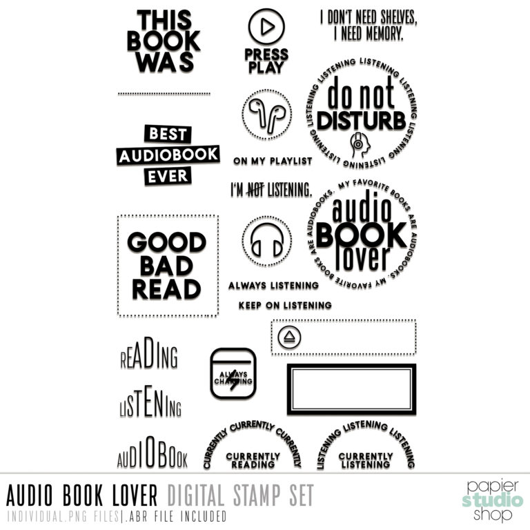 Making Of | Audio Book Lover Mini Book