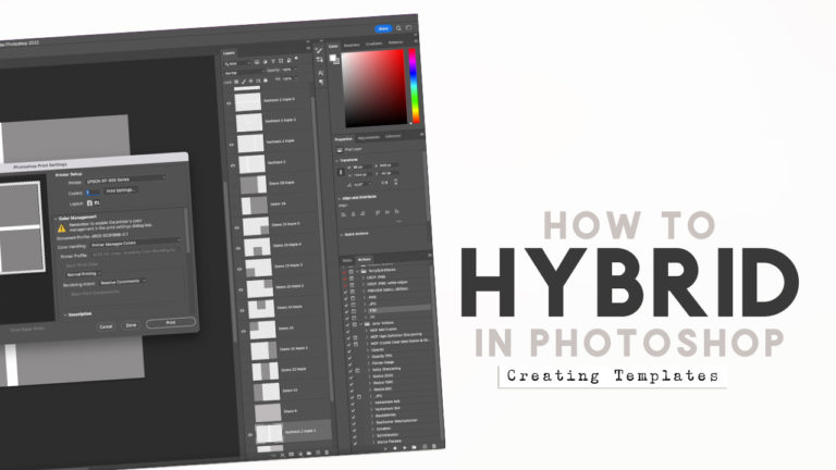 How To HYBRID In Photoshop | Part 8